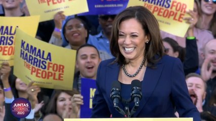 JUNTAS VOTAMOS: Kamala Harris, la primera mujer que podría hacer historia en EE.UU.