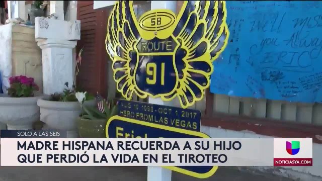 Madre víctima tiroteo LV 6pm 100120 - Clip