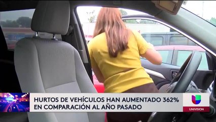 robos de vehículos en Prince George's