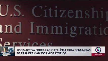 Estafas del USCIS