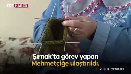 Rize'den Hatice annenin ördüğü çoraplar Mehmetçik'e ulaştı