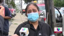 Latina junto a sus siete hijos quedan en la calle tras voraz incendio