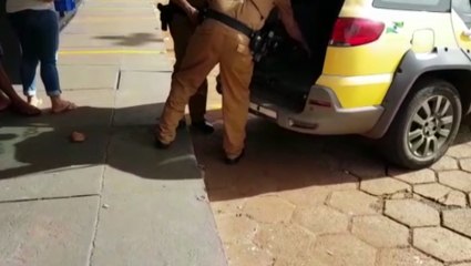 Menino de 14 anos é apreendido pela PM acusado de realizar furto em obra