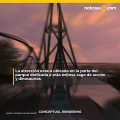 Universal estrenará nueva montaña rusa en 2021