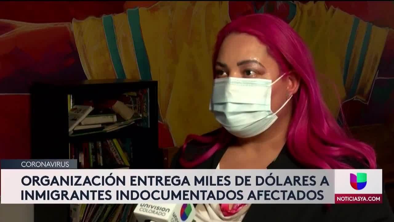 ENTREGAN CHEQUES DE MIL DÓLARES A INDOCUMENTADOS DURANTE LA PANDEMIA