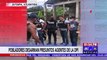 “Cuete en Mano”, pobladores desarman a policías en Jutiapa, Atlántida