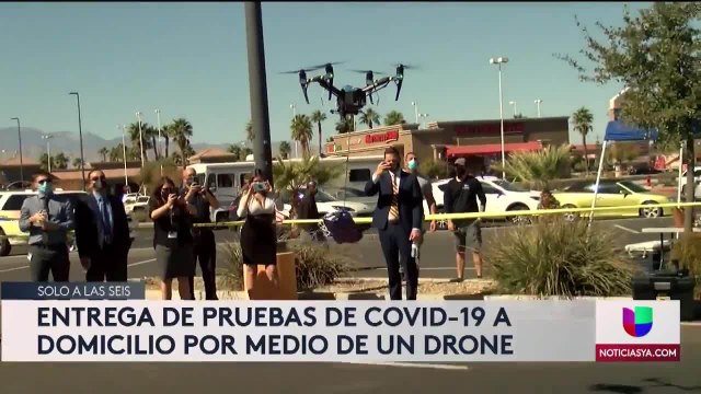 Fernando Renteria - Drones NLV - Noticias Nevada 6pm 101520 - Clip