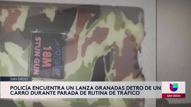 Noticias San Diego 6pm 102820 - Clip POLICE GRENADE