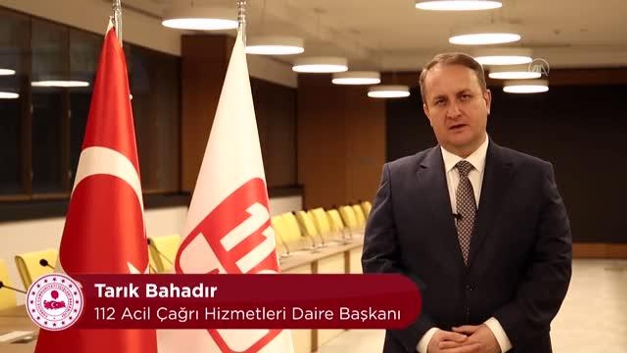 Ülke genelindeki 112 acil çağrı merkezleri 89 milyon çağrıyı yanıtladı