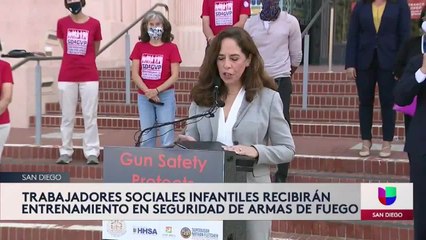 Noticias San Diego 6pm 101920 - Clip GUN SAFETY