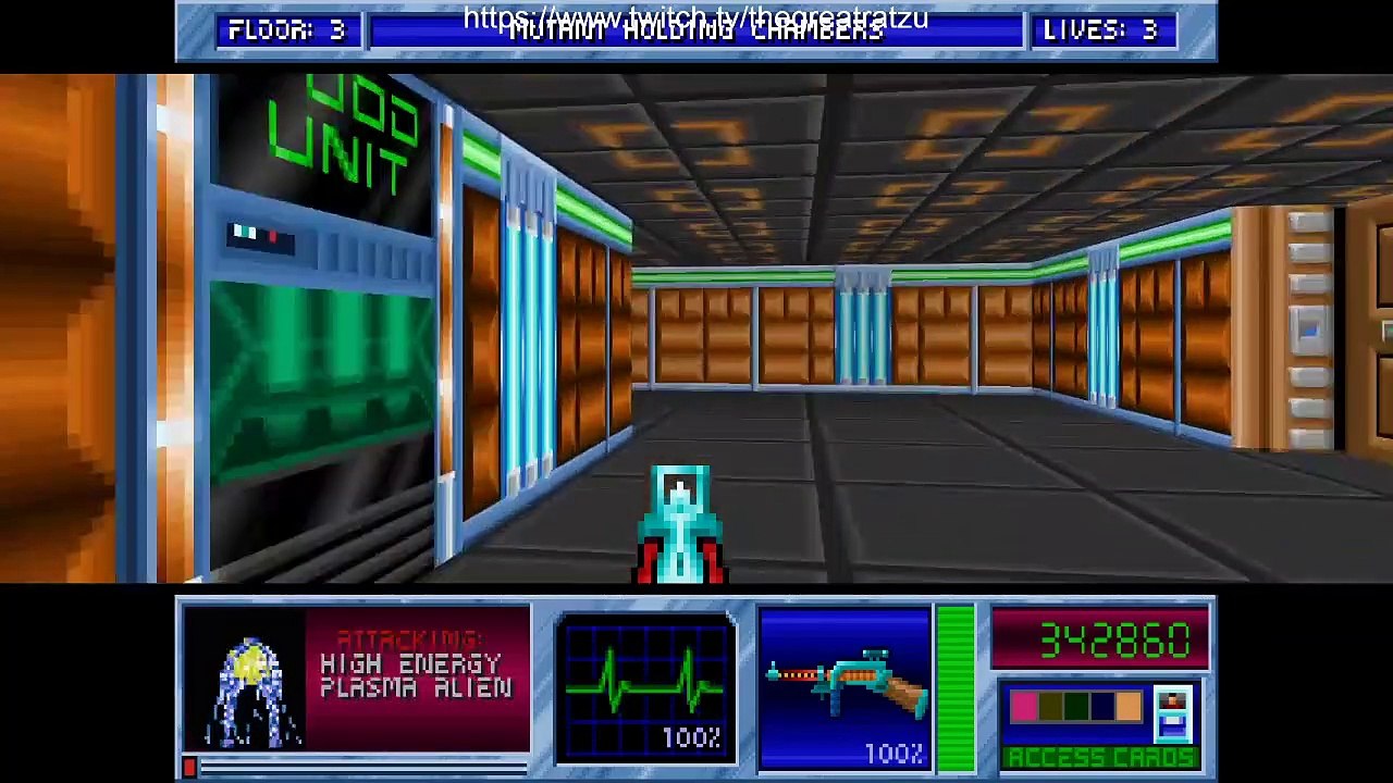 Chatzu Plays Blake Stone Aliens Of Gold Episode 2 - Finishing Sprint