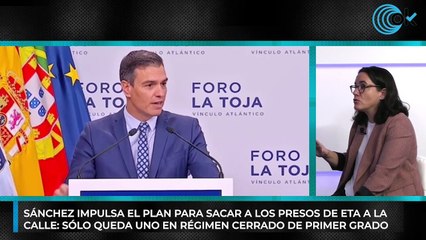 Sánchez impulsa la salida de los presos de ETA: ya sólo queda uno en régimen cerrado de primer grado