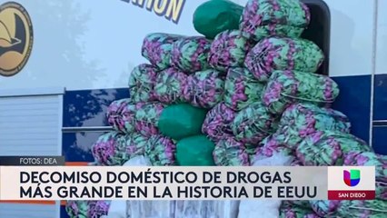 Noticias San Diego 6pm 101420 - Clip BIGGEST METH BUST