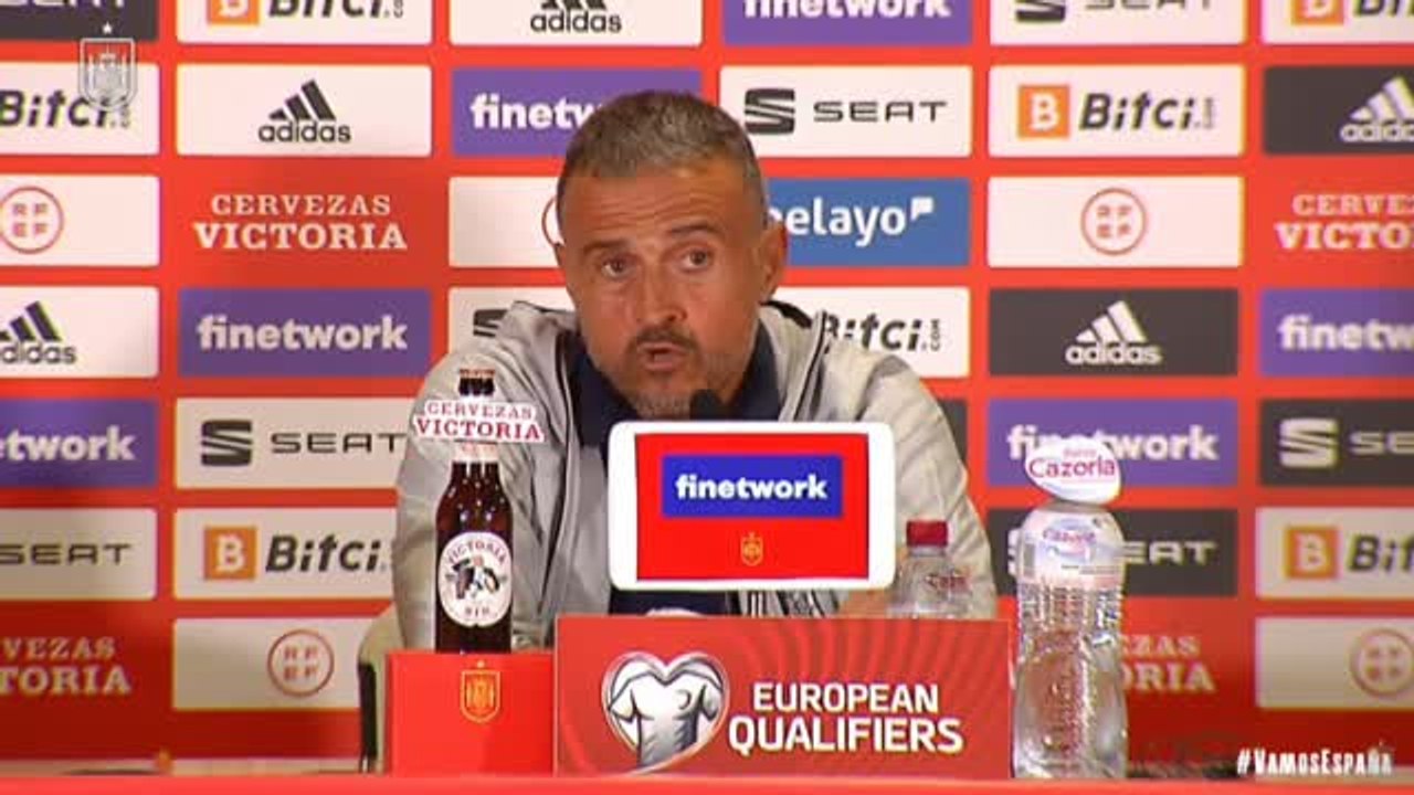 Luis Enrique: "A pesar de que nos valen 2 de los 3 resultados, no vamos a especular"