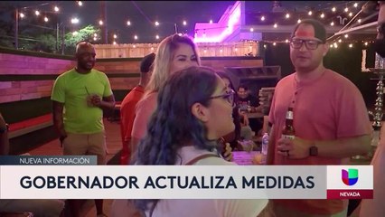 El gobernador Steve Sisolak anuncia nueva orden respecto al COVID-19