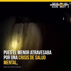 Policía balea a niño con autismo; “díganle a mamá que la amo”