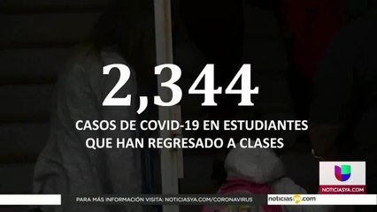 Alertan de otro pico de casos de COVID-19 con clases presenciales