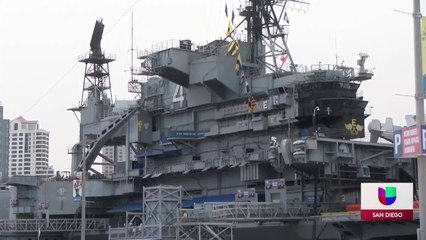 Noticias San Diego 6pm 091020 - Clip VO USS MIDWAY
