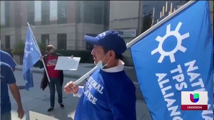 Beneficiarios de TPS piden apoyo del gobierno de Nayib Bukele para su residencia permanente (10/01/2020)