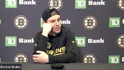 Erik Haula On HIs First Goal of Season | Postgame Interview | Bruins vs Devils 11-13