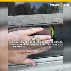 Consiguió trabajo de lavaplatos para ver a su esposo con Alzheimer