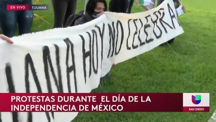 Noticias San Diego 6pm 091520 - Clip LIVE INDEPENDENCE PROTEST