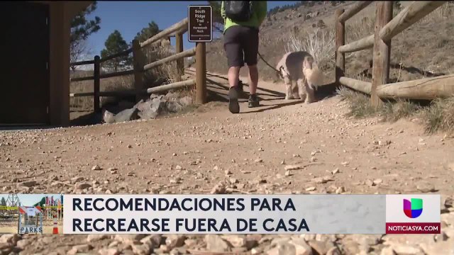 recrearse al aire libre Colorado 5pm 050820 - Clip