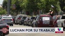 Trabajadores exigen mejores condiciones en caravana por San Diego