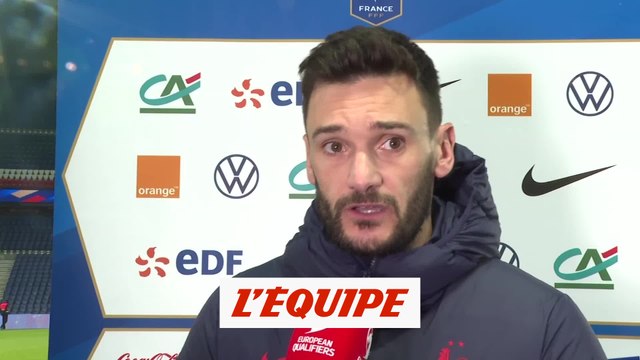 Lloris : «On a fait le travail» - Foot - Qualif. CM - Bleus
