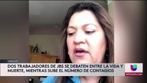 Dos trabajadores de JBS al borde de la muerte por COVID-19