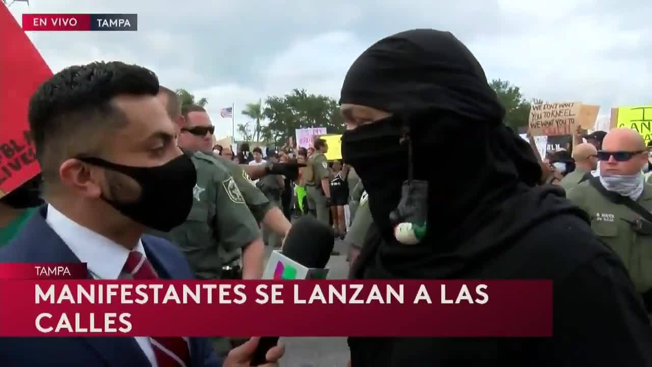 Protestas Tampa