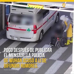 Medico chino muere tras advertir del peligro del coronavirus