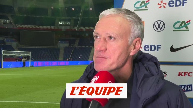 Deschamps : «Une soirée parfaite ? ça y ressemble» - Foot - Qualif. CM - Bleus