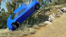 Cars VS DANGER HIGH RAMP #3 - BeamNg Drive