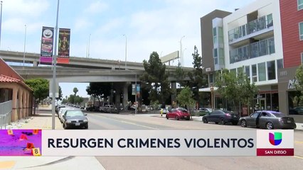 Download Video: Crímenes violentos regresan a la normalidad en San Diego