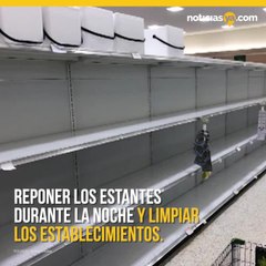 Colapsan los supermercados en todo el pais.mp4