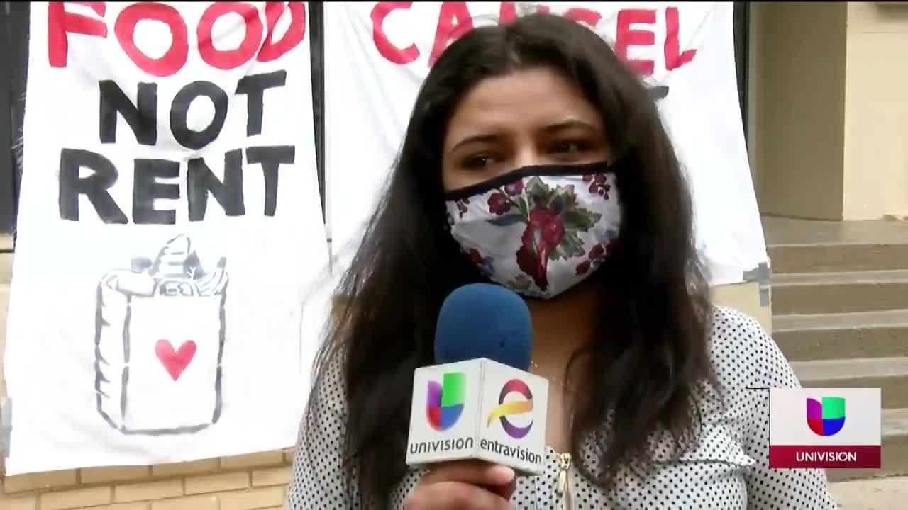 Protesta rentas DC