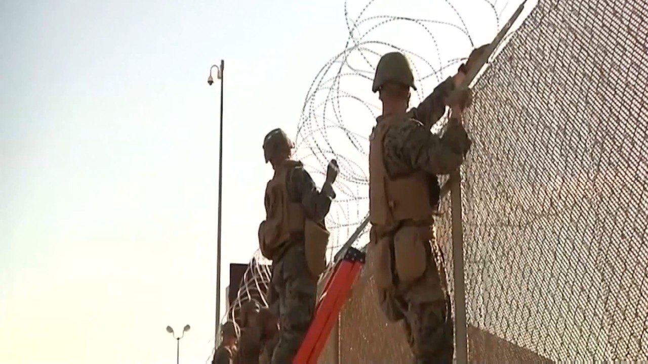 10PM TROOPS TO THE BORDER PKG