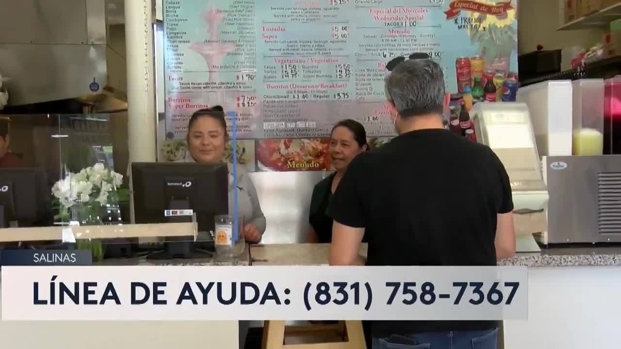Ayuda pequeños negocios Salinas