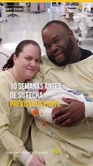 FOTO:Enfermera que lo cuidó al nacer hace 33 años, ahora cuida a su hijo