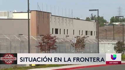 seguridad interna de la nación visita la frontera de San Diego