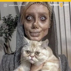 Se hace cirugías para parecerse a Angelina Jolie