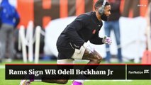 Los Angeles Rams Sign WR Odell Beckham Jr