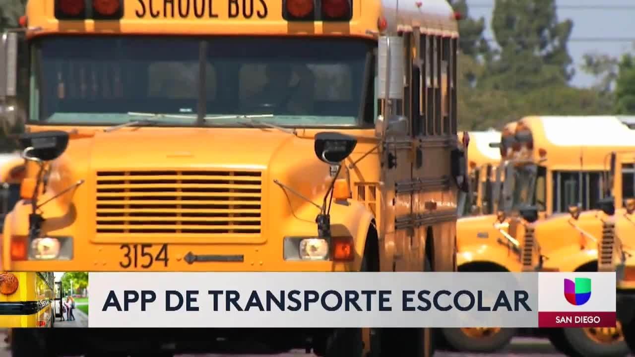 Distrito escolar lanza app para monitorear a estudiantes en transporte escolar