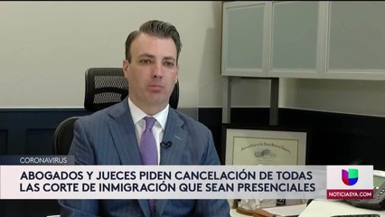 PIDEN CANCELAR AUDIENCIAS DE INMIGRACIÓN PRESENCIALES