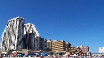 Sunday afternoon on Atlantic City Beach
