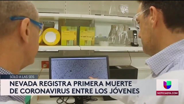 Las Vegas muere joven por coronavirus y pocas pruebas 6pm 032720 - Clip