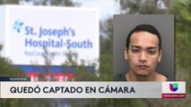 Arrestan a empleado de hospital por abusar sexualmente a paciente