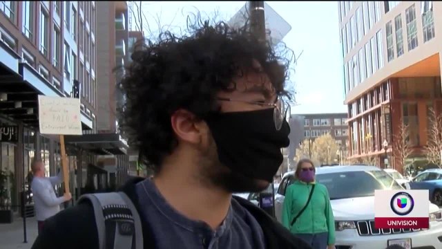 PROTESTA DE TRABAJADORES DE SUPERMERCADOS