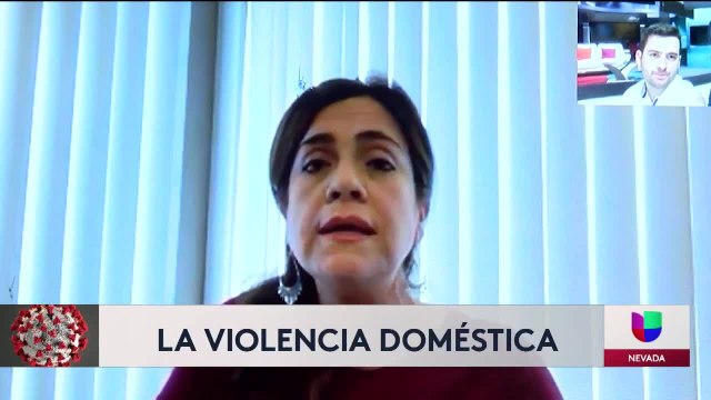 Fernando Renteria - COVID19 Violencia Domes. - Noticias Nevada 11pm 032420 - Clip